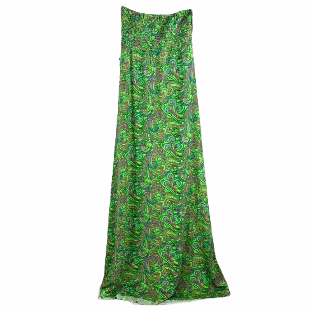 Calzedonia Green Paisley Beach Dress Size M
